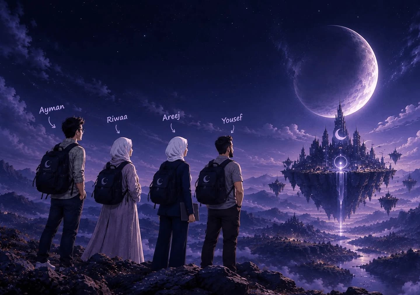 Moonbyte Cosmic Landscape