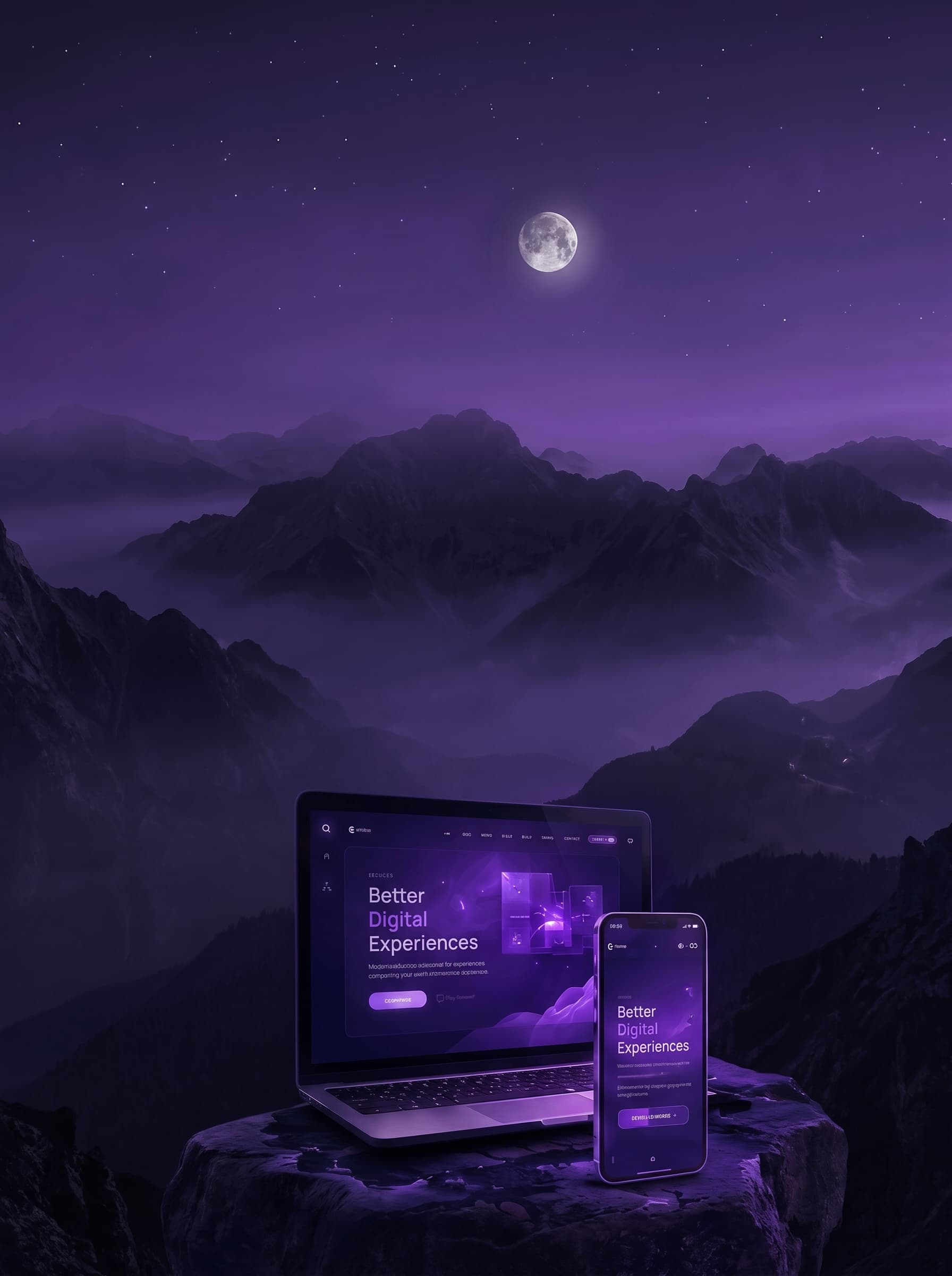 Moonbyte What We Build - Tablet & Mobile